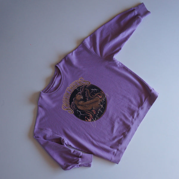 Smokin' Embers Sweatshirt - Lilac