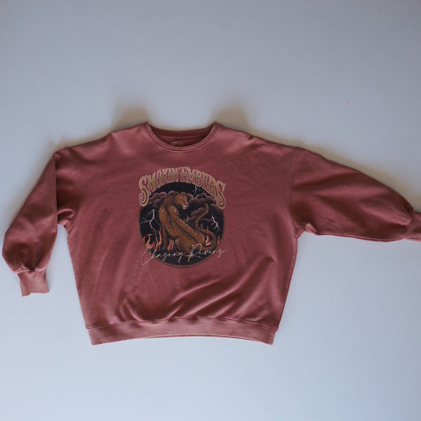 Smokin' Embers Sweatshirt - Rust