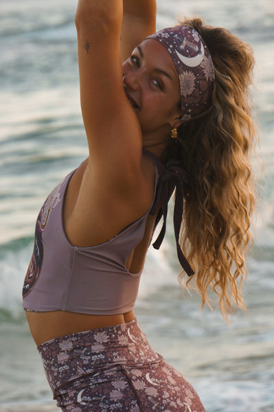 Headband - Diamond Skies Brown