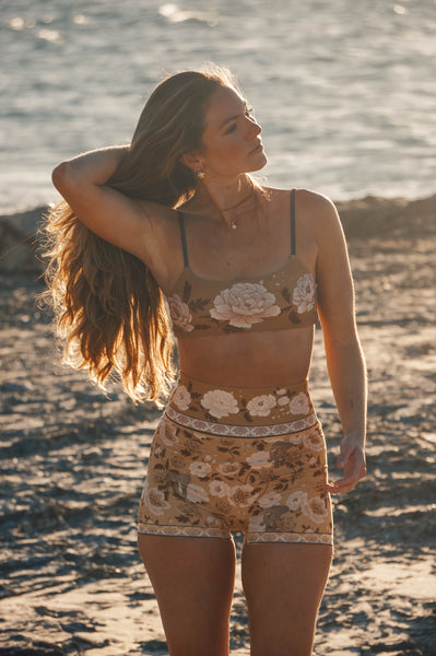 Strappy Crop - Bohemia Smoke
