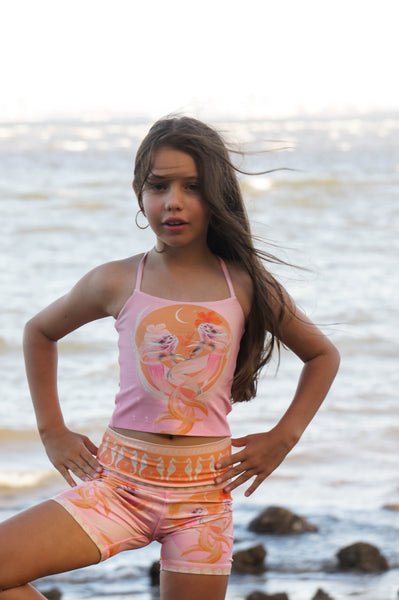 Child Bike Shorts - Calypso