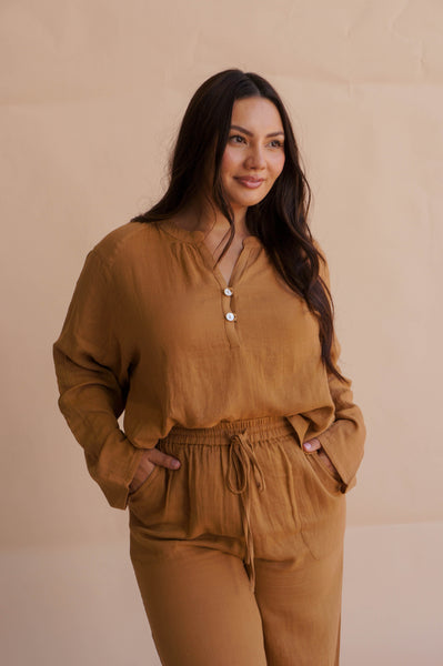 Chrissy Blouse Brown