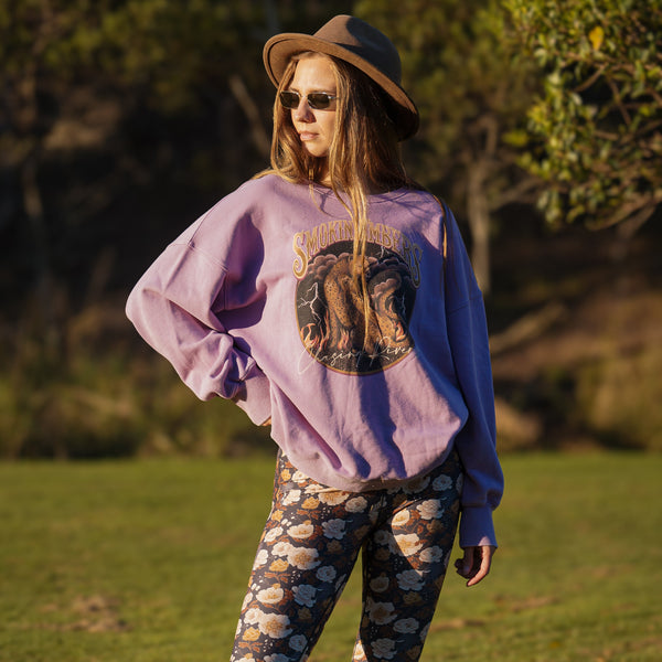 Smokin' Embers Sweatshirt - Lilac