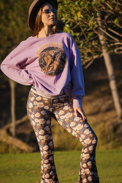 Smokin' Embers Sweatshirt - Lilac
