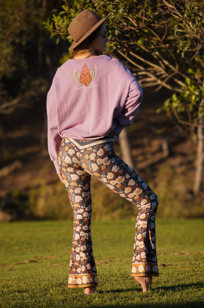 Smokin' Embers Sweatshirt - Lilac