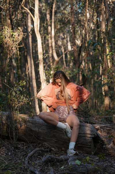 Smokin' Embers Sweatshirt - Rust