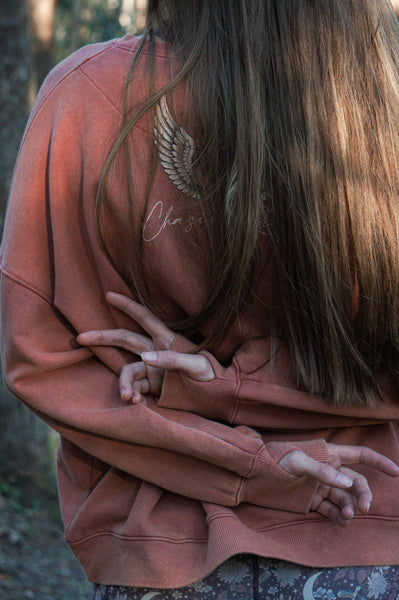 Smokin' Embers Sweatshirt - Rust