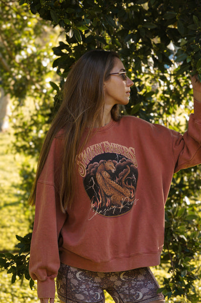 Smokin' Embers Sweatshirt - Rust