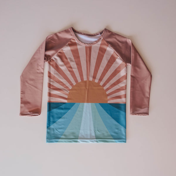 Retro Sunset Rash Shirt